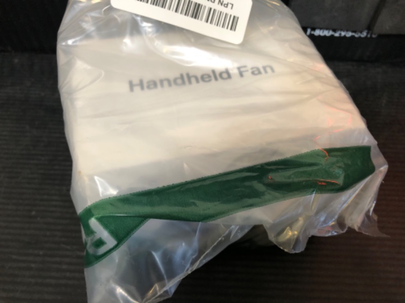 Photo 1 of Handheld Fan, Portable Fan, 4000mAh Rechargeable Personal Fan, 180° Foldable Mini Desk Fan with 6 Wind Speed, LCD Digital Display, Lanyard as Neck Fan, Ultra Quiet, Pocket Size for Indoor Outdoor