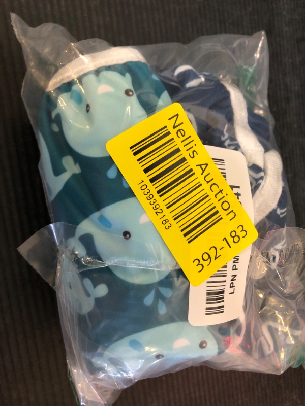Photo 1 of ALVABABY Swim Diapers 2pcs Baby & Toddler Snap One Size Reusable Adjustable Baby Boys' Swim Diapers for Swimming Lessons SW18-21