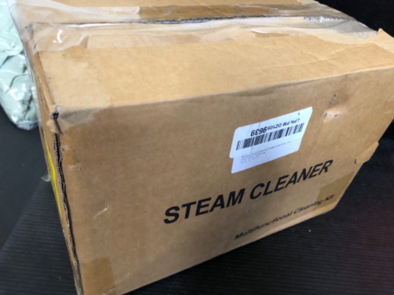 Photo 1 of FABiFH Handheld Steam Cleaner, 2500W High Pressure Steamer for Cleaning, 10S Fast Heating Portable Cleaner Machine for Home Car Couch Furniture (Black&White)