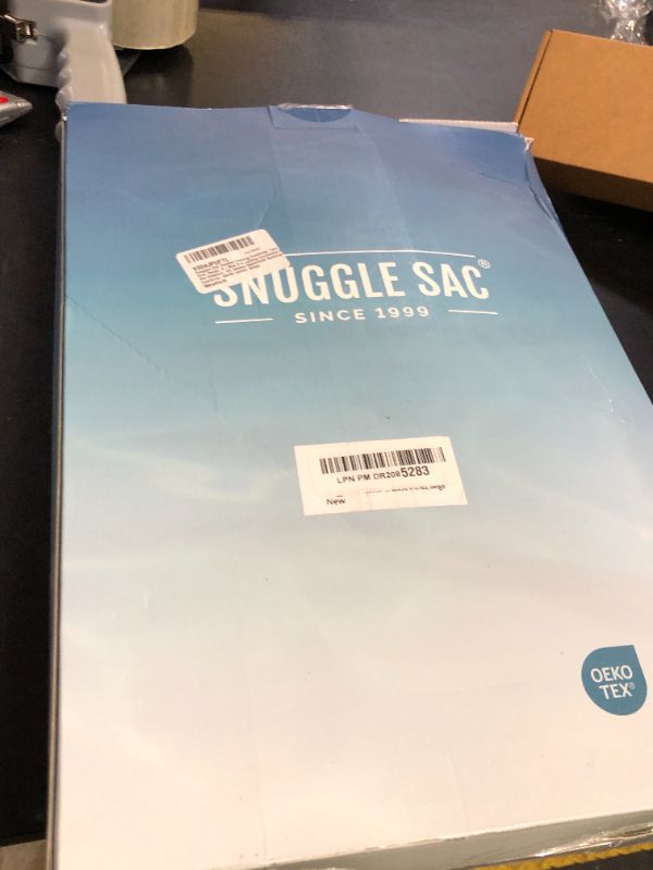 Photo 1 of Snuggle Sac Soft Silky Cooling Blanket Twin Size Beige, Q-Max 0.4 Cooling Comforters for Hot Sleepers, All Season Reversible Bedding Comforter, 68x90 inches, Beige