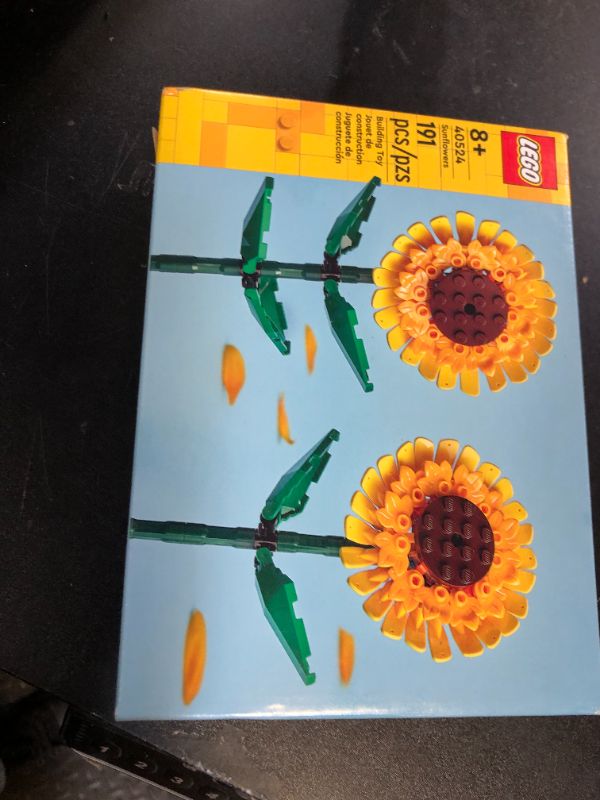 Photo 1 of LEGO Sunflowers Building Toy for Kids, Girls and Boys Ages 8+ - Artificial Sunflowers for Home Decor and Display - Birthday Gift Idea for Lovers of Plants & Flowers - 40524