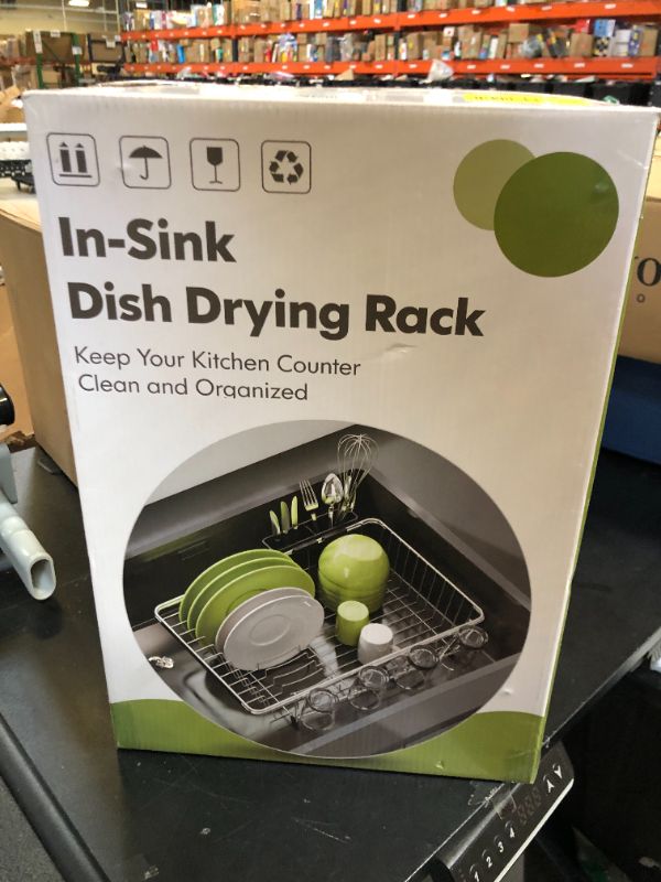 Photo 1 of in sink dish washing rack