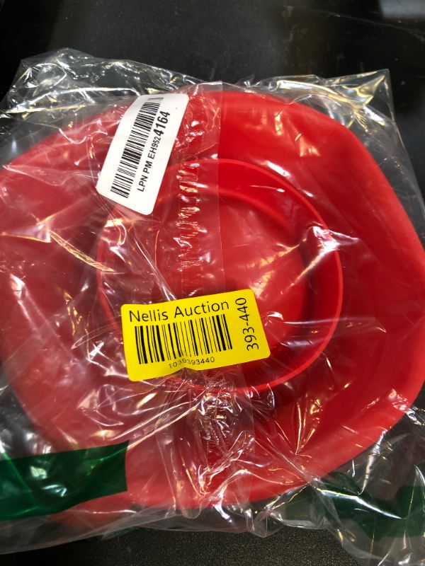 Photo 1 of The Original Mindful Design Collapsible Microwave Popcorn Popper - Silicone Bowl, BPA-Free & Dishwasher Safe (Red)