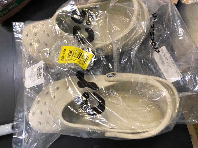 Photo 1 of Crocs Unisex-Adult Classic Clog, Clogs for Women and Men, Bone, 9 Men/11 Women