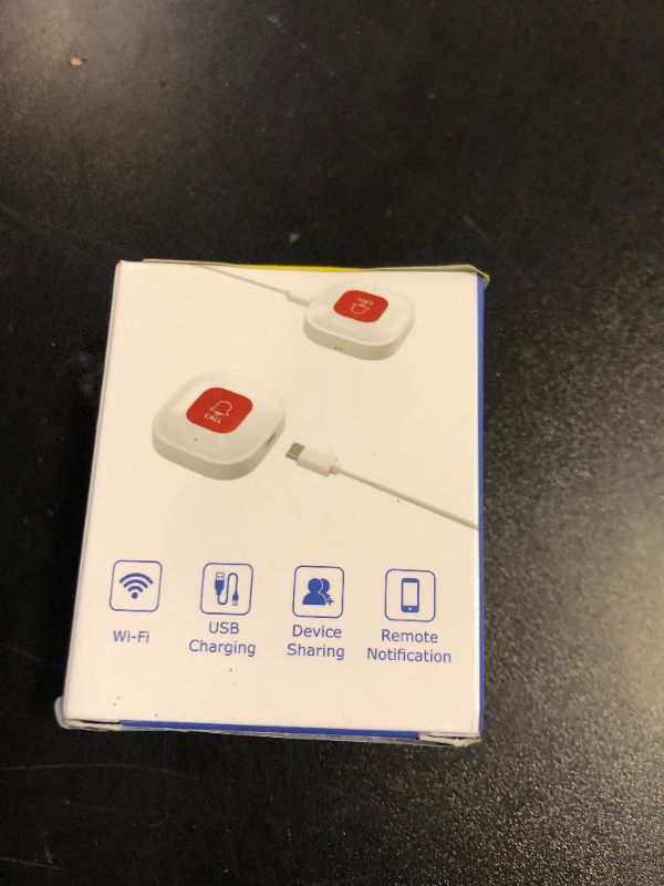 Photo 1 of Chatthen WiFi Panic Button, Pagers Life Alert Systems for Seniors no Monthly Fee, Compatible with Tuya Smart/Smart Life APP (Only Supports Wi-Fi 2.4GHz )