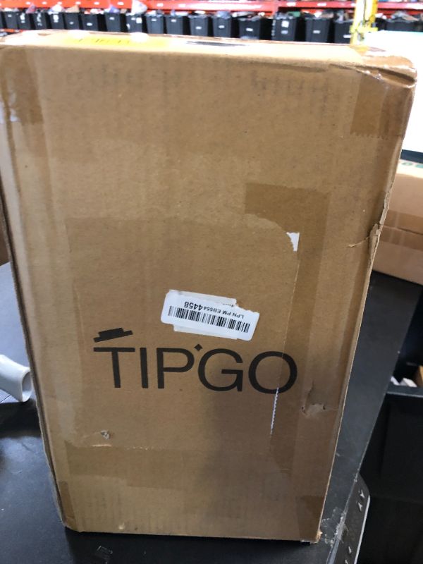 Photo 1 of TIPGO Bathroom Trash Can with Lid, 10 Liter/ 2.6 Gallon Slim Garbage Can, Small Trash Bin Waste Basket with Pop-Up Lid for Kitchen, Bedroom, Living Room, Office (2 Pack, Black)