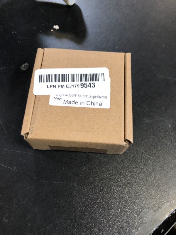 Photo 1 of Yeebyee AK20-5/8" Bored Single Groove Web Sheaves 2.0" OD 5/8"Bore V-Belt Sheave Cast Iron Belt Pulley for V-Belt (AK20-5/8", Single Groove)