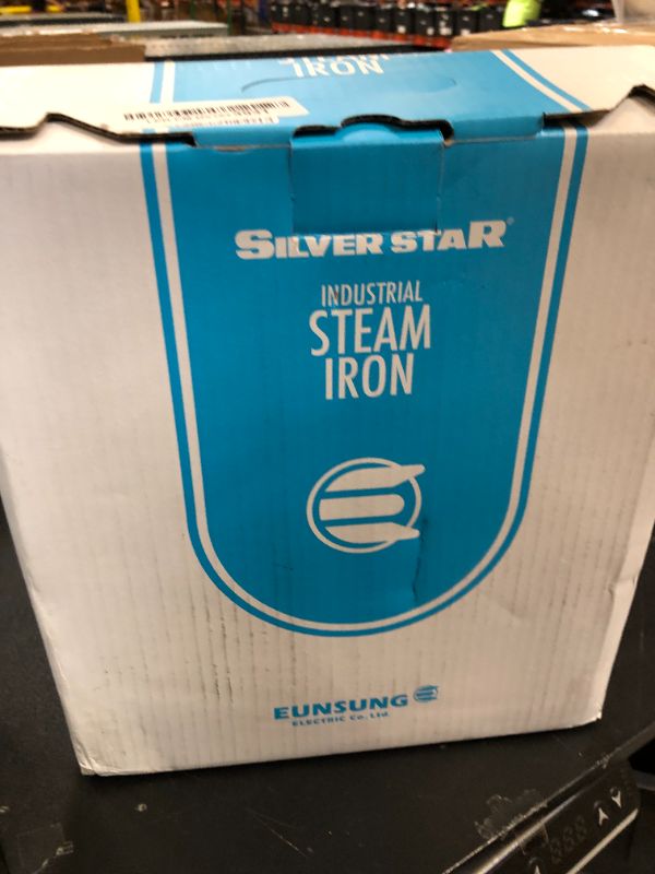 Photo 1 of Gravity- Feed Steam Iron ~ Silver star ES-300