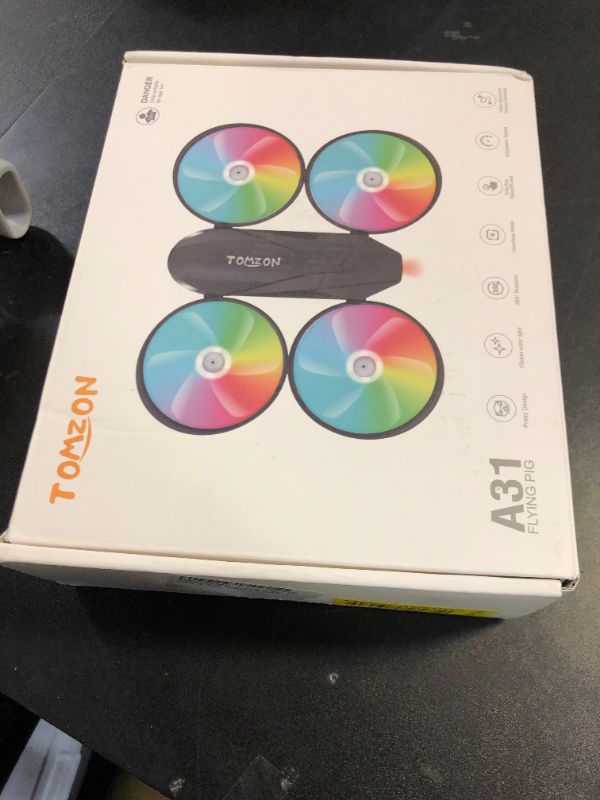 Photo 1 of TOMZON A23W Drone for Kids, Mini RC Drone Toy with 7 Colors LED Lights