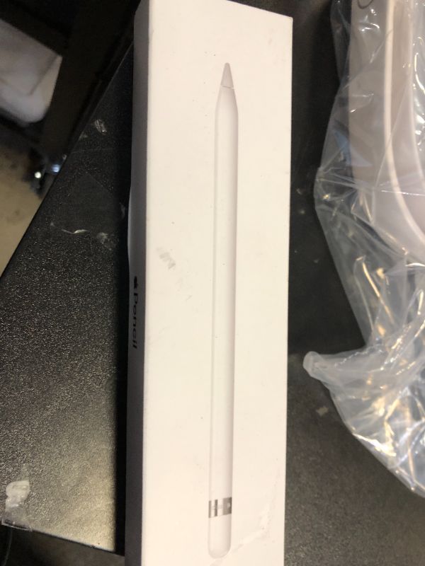 Photo 1 of Apple Pencil (1st Generation): Device Compatibility Check Required - Pixel-Perfect Precision and Industry-Leading Low Latency, Perfect for Note-Taking, Drawing, and Signing documents.