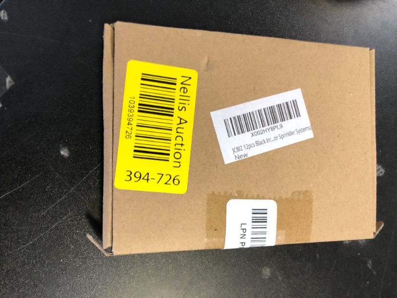 Photo 1 of JCBIZ 12pcs Black Irrigation Fittings End Plugs POM Plastic End Plugs for 1/2inch Drip Tubing - Barbed Connectors (Fits Most Brands 16mm .520 ID and Compatible Drip or Sprinkler Systems)