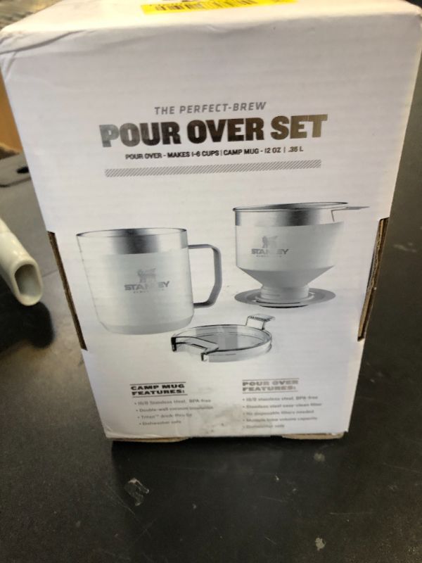 Photo 1 of Stanley Classic The Perfect-Brew Pour Over Gift Set Elevate Your Coffee Experience with Precision Pouring and Timeless Style | 20oz/12oz | Polar