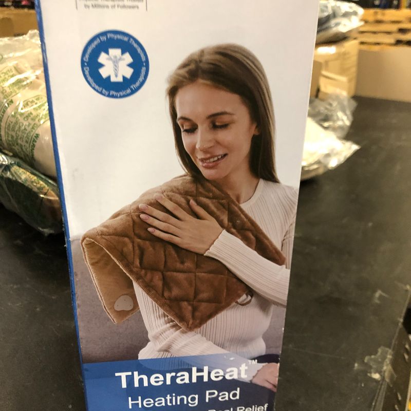 Photo 1 of BOB AND BRAD Weighted Heating Pad, Far Infrared Heating Pad with Adjustable Belt, Dry/Moist Heat, Deeper Muscle Relief, FSA HSA Eligible, 12"x24"
