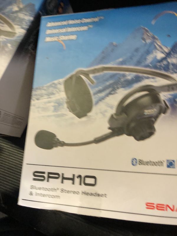 Photo 1 of Sena SPH10 Outdoor Sports Bluetooth Stereo Headset/Intercom, Black
