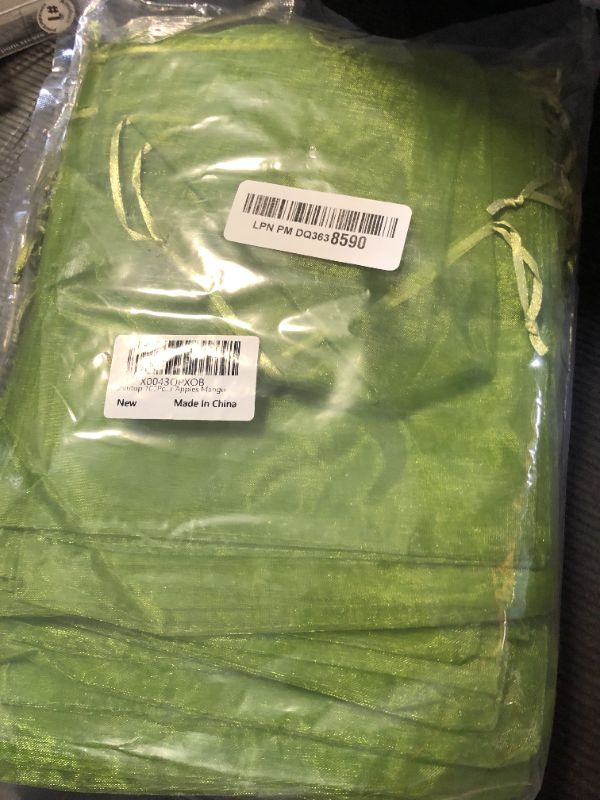 Photo 1 of favor bags green