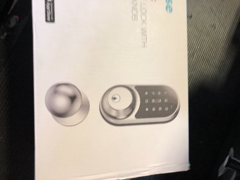 Photo 1 of Veise RZ06C Smart Locks for Front Door, 2 Knob Handle Set, Keyless Entry Deadbolt, App Control, Electronic Touchscreen Digital Keypad, Auto Lock, Easy Installation, IP54 Waterproof, Satin Nickel