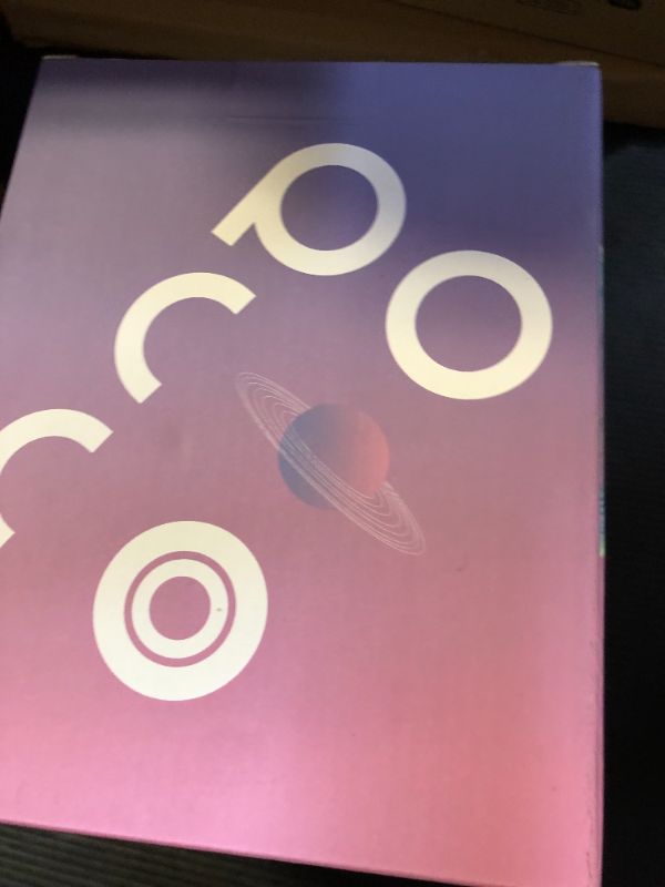 Photo 1 of POCOCO Galaxy Star Projector for Bedroom with Replaceable Optical Film Discs, Home Planetarium Night Light Projector with High-Definition Soft Light for Relax, Study, and Meditate, Stress Relief Gifts