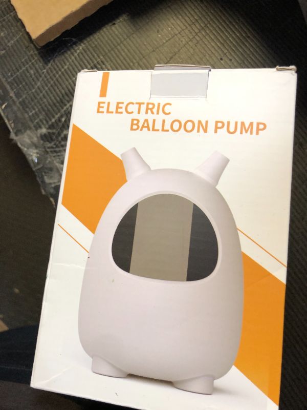 Photo 1 of Balloon Pump Electric, SPLAKS Balloons Inflator Air Pump Portable Balloon Blower for Garland Arch, Party Decoration, Birthday, Gender Reveal, Graduation