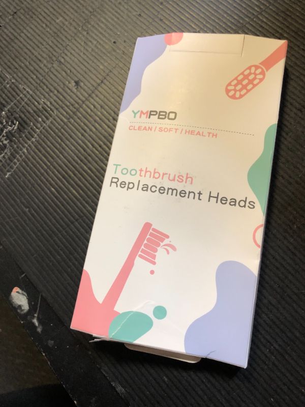 Photo 1 of YMPBO Toothbrush Replacement Heads for Quip Adult Electric Toothbrush - 6 Pack, Soft Bristles, White Brush Head Refills