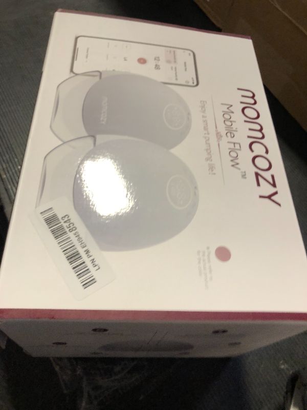 Photo 1 of Momcozy Breast Pump Hospital-Grade, Hands Free Breast Pump App with Leak-Proof DoubleFit Flange, Personalized Multi-Modes & 15 Levels, 2 Count