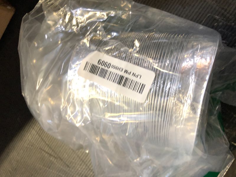 Photo 1 of Steelsoft Heavy Duty 4"Flexible Dryer Vent Exhaust Duct Hose 3 Feet for Tight Space, Extra Thick(6-ply) Aluminum Foil Ducting Kit with 2 Key Hose Clamps