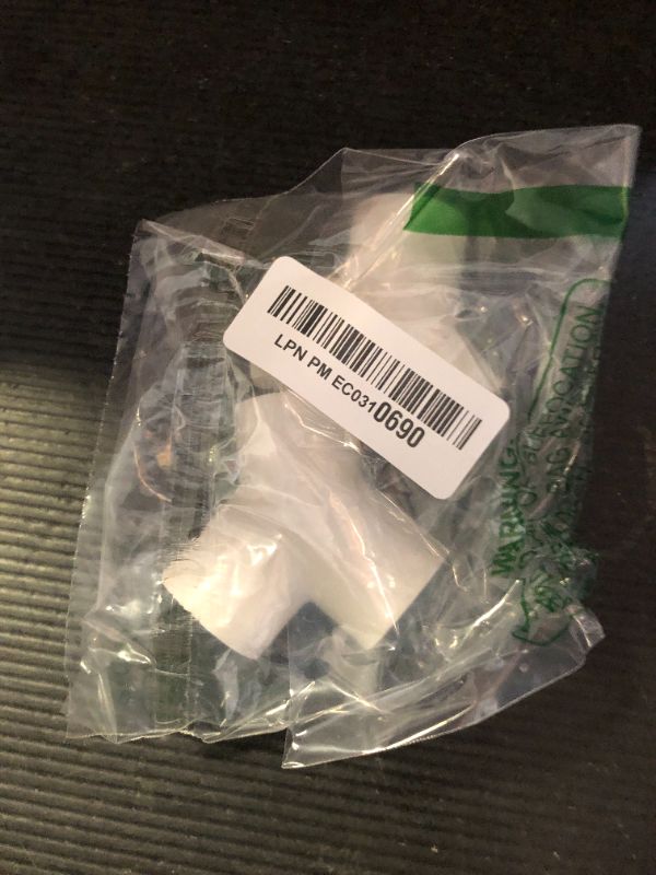 Photo 1 of PATIKIL 25mm PVC Pipe Fittings, 2 Pack 3 Way Y Shape Water Tubing Joint Connectors Adapters Union for Garden Irrigation Home Aquarium
