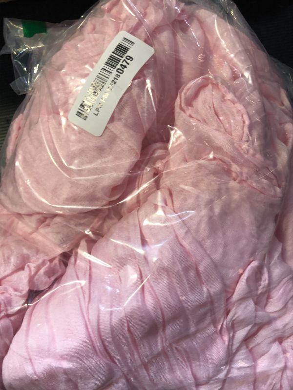 Photo 1 of Wokceer Cheesecloth Table Runner 3Pack 10FT Blushing Pink Christmas Boho Gauze Fall Cheese Cloth Table Runner for Party Easter Rustic Sheer Table Runners for Baby Bridal Shower Wedding