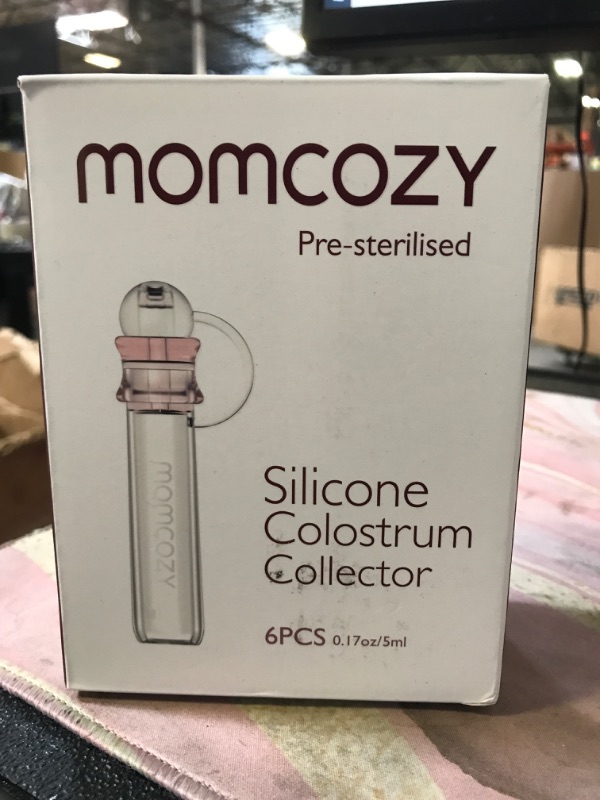 Photo 1 of Momcozy Colostrum Collector Reusable Breast Milk Collector with Storage Case and Cotton Wipe, Portable Colostrum Container BPA Free, Multi-Use Collector...
