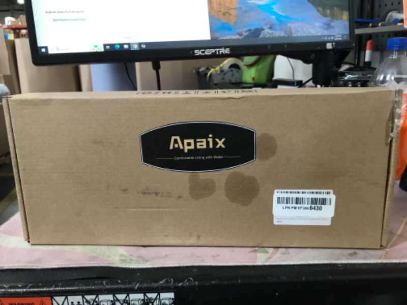 Photo 1 of Apaix Drinking Water Faucet Matte Black, Kitchen Water Purifier Faucet for Non-Air Gap Reverse Osmosis Water Filtration System