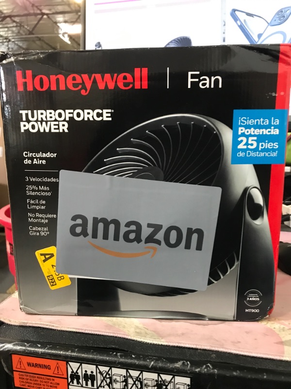 Photo 1 of Honeywell Turboforce Fan, Ht-900, 11 inch