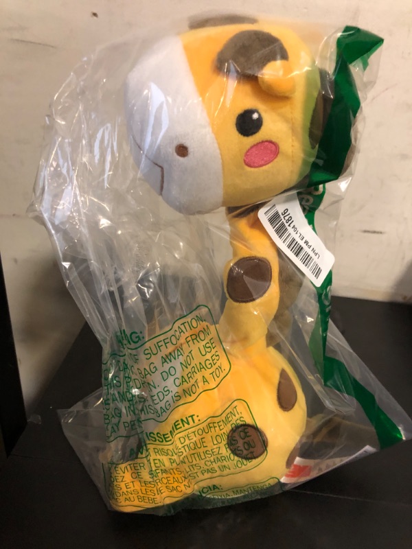 Photo 1 of TUMAMA Dancing Talking Giraffe Toy, Mimicking Twisting Electronic Soft Plush Giraffe Toy with Record & Repeating What You Say, Singing Interactive Baby Toy for Toddler Boys Girls Gifts