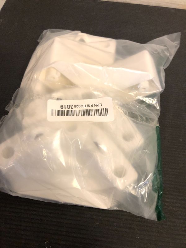 Photo 1 of Boat Marine Cooler Mounting Kit for Yeti Igloo Engle Coleman (Set of 4) Black or White (White)