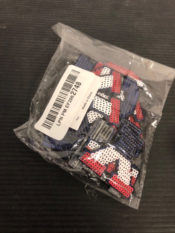 Photo 1 of YOUTEER 26 Pcs Sequin Iron on Letter Patches, A-Z Glitter Alphabet Patch for Clothes, Dress, Hat, Jeans, Shoes Bags, DIY Supplies, Sequin.