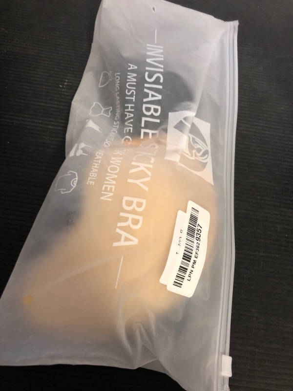 Photo 1 of Sticky Bra Strapless Self Adhesive Bra Push Up Invisible Adhesive Bras for Women 2 Pairs (B) Nude