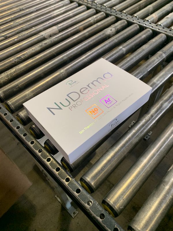 Photo 1 of NuDerma Professional Skin Therapy Wand - Portable Skin Therapy Machine with 6 Neon & Argon Wands – Boost Your Skin – Clear Firm & Tighten