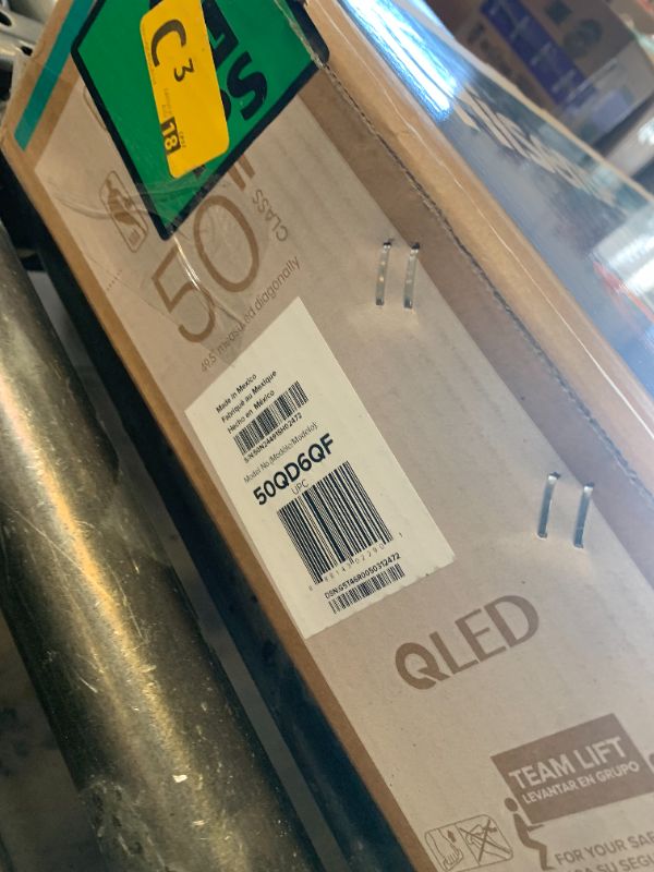 Photo 1 of Hisense 50" Class QD6 Series (50QD6QF, 2025 Model) QLED 4K UHD Smart Fire TV, Voice Remote with Alexa, Dolby Vision, Dolby Atmos, Motion Rate 120, HDR 10+, Game Mode Plus, MEMC, VRR, ALLM