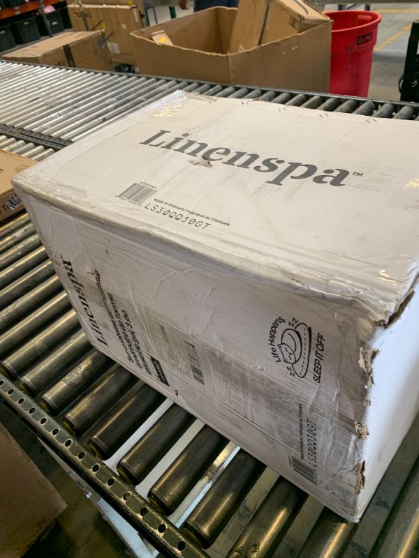 Photo 1 of LINENSPA Memory Foam Mattress Topper - 3 Inch Gel Infused Memory Foam - Plush Feel - Cooling and Pressure Relieving - CertiPUR Certified - Dorm Room Essentials - Queen Size