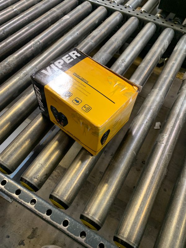 Photo 1 of Viper 3400V 3-Channel 1-Way Car Alarm Vehicle Security Keyless Entry System