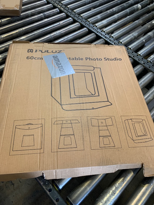 Photo 1 of PULUZ 60cm/24'' Light Box Photography,Large Photo Studio Light Box Professional Dimmable with 120 LED Beads CRI?95 Photo Booth Shooting Tent Kit with 6 Color Backdrops for Product Photography
