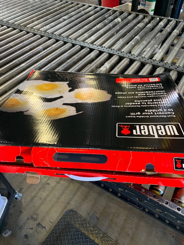 Photo 1 of Weber Rust-Resistant Griddle Insert, Genesis 300 Series