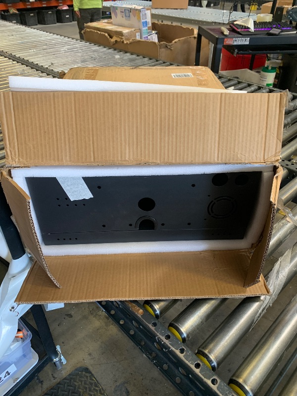 Photo 1 of Outdoor EV Charger Enclosure, NFC/Swipe Card Unlocking Charge Station Protective Box for Most EV Charges, Tesla Cable Organizer?27.56"x19.69"x8.27",Black?