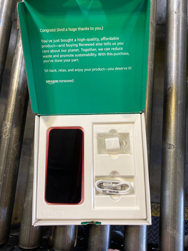 Photo 1 of Apple iPhone 14, 128GB, (Product) Red - Unlocked (Renewed Premium)