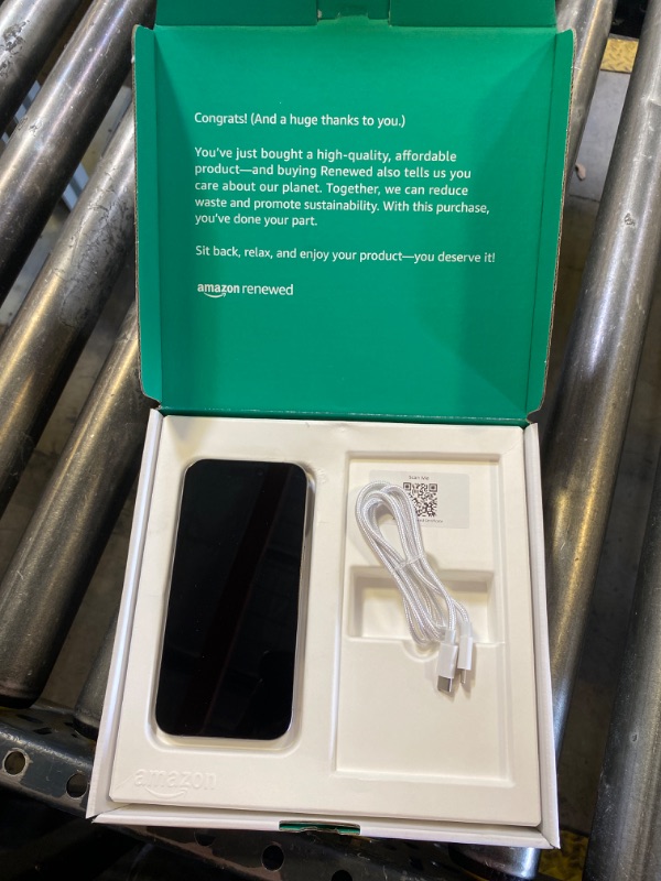 Photo 1 of Apple iPhone 15 Pro, 256GB, Natural Titanium - Unlocked (Renewed Premium)