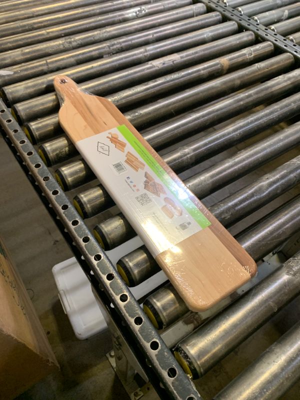 Photo 1 of Labell Handle Serving Boards - Long Canadian Maple Hardwood Cutting Board