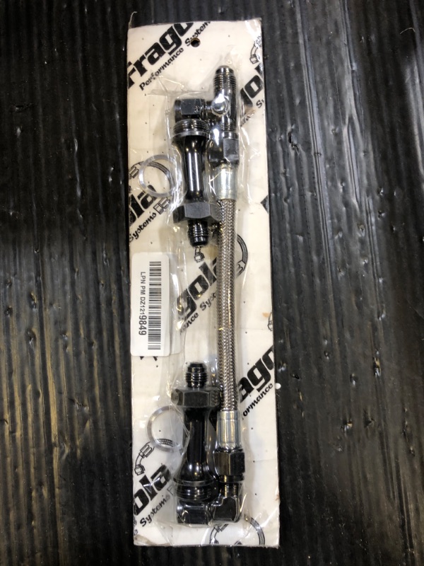 Photo 1 of Fragola 920026-BL Pro Stock Black Size (-6) Demon Fuel Line Kit