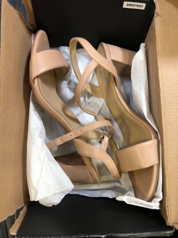 Photo 1 of Naturalizer Womens Bristol Heeled Sandal Creme Brulee Beige 8.5 M