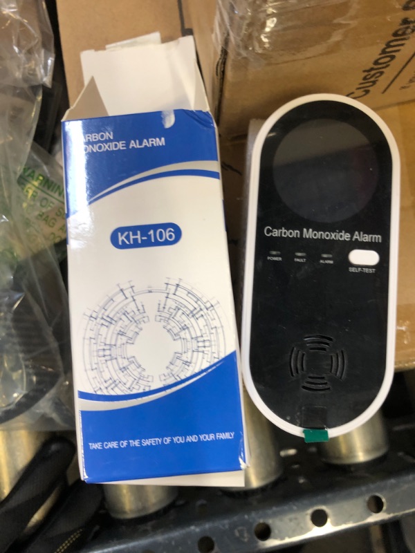 Photo 1 of Carbon Monoxide Detector Plug in Wall, WESHLGD Portable Carbon Monoxide Detector for Travel, 3-in-1 CO Detector for Home and Travel Camping(CO Gas Meter Temperature Humidity Sensor)