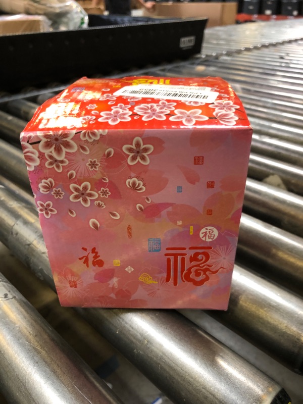 Photo 1 of Lucky Cat Money Bank Feng Shui Maneki Neko Lucky Cat Coin Bank Ceramic Lucky Cat Piggy Bank Porcelain Money Change Pot Feng Shui Decor Ornament for Money Save Bank Pink 4. 5in