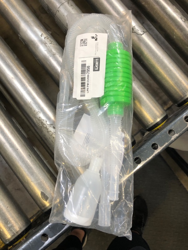 Photo 1 of Luigi's Fish Tank Cleaner - Gravel Pump Vacuum for Aquarium - Hand Siphon Hose to Remove and Change Water or Sand in Minutes - Fish Aquarium Accessories, Supplies & Cleaning Tools
