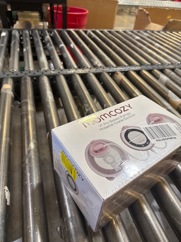 Photo 1 of Momcozy Breast Pump V1 Pro Hospital-Grade, Hands-Free & Portable Wearable Pump, Upgraded Electric Pump with 3 Fine-Tuned Rhythms|15 Levels, Come with Leak-Proof DoubleFit Flange, Cozy Red.